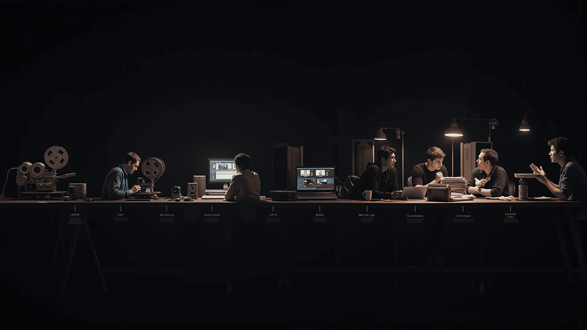 Video editing evolution timeline